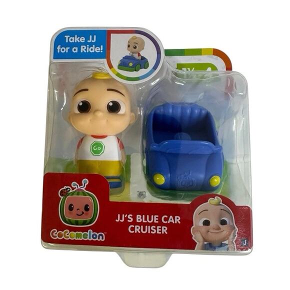 CoComelon JJ’S Blue Car Cruiser and 2.5 inch Figure Toy New - Picture 1 of 7